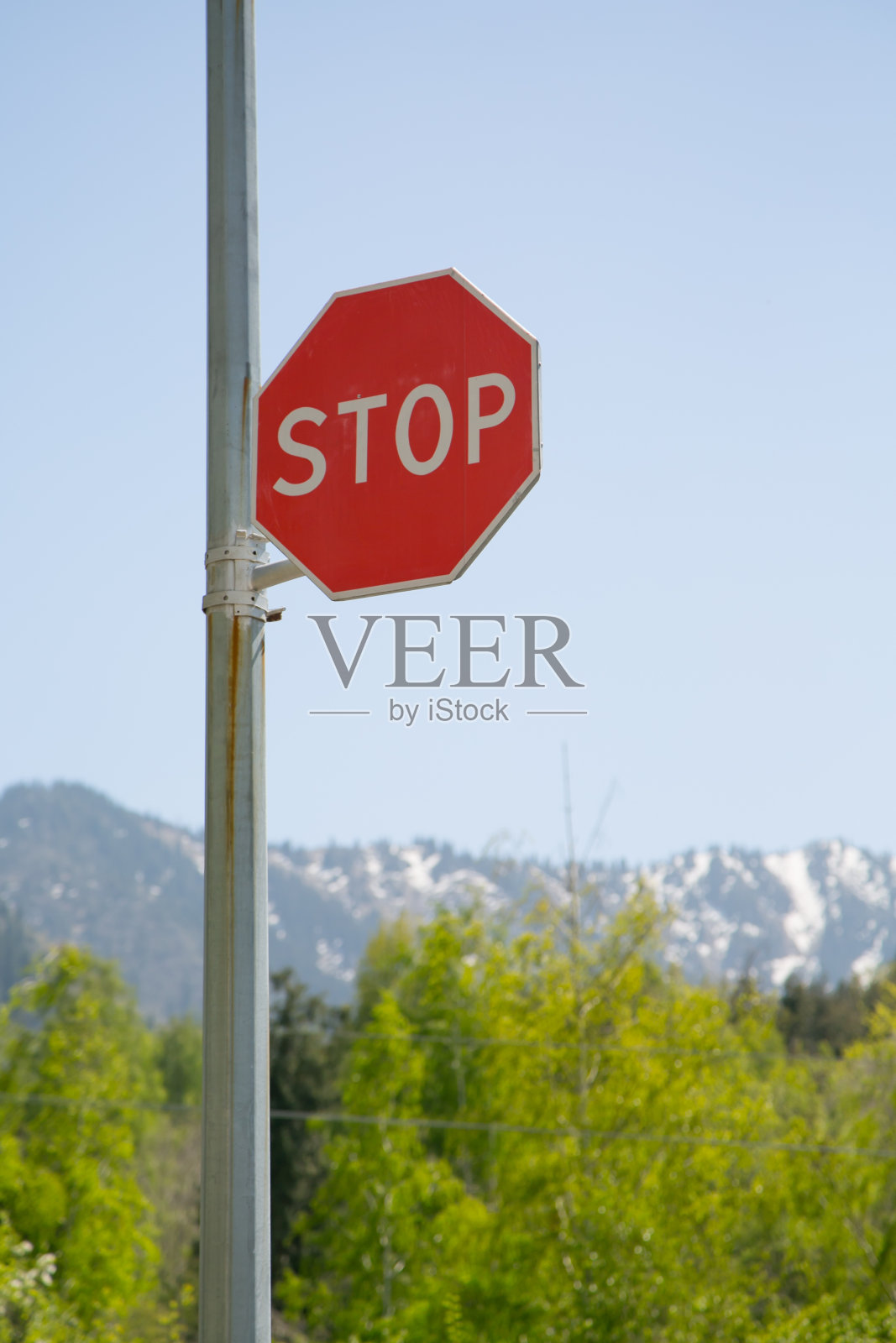 停车标志照片摄影图片