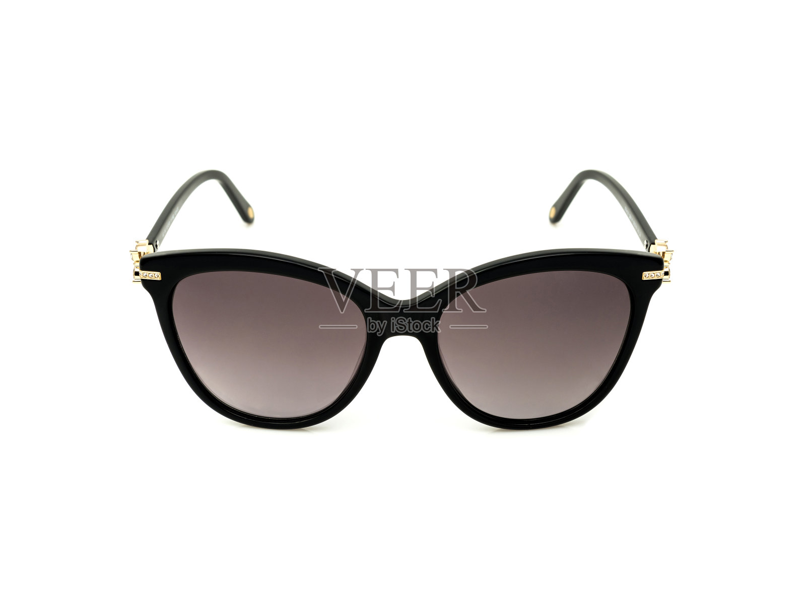 时尚太阳镜孤立在白色照片摄影图片