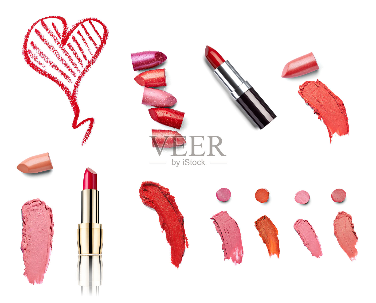 口红美妆心爱照片摄影图片