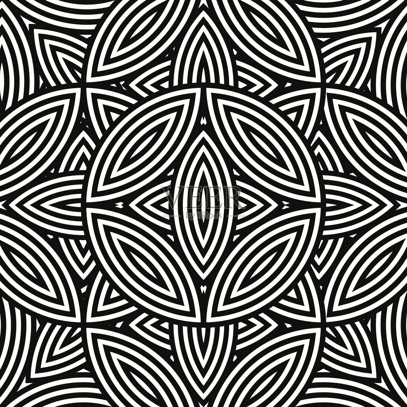 几何无缝模式插画图片素材