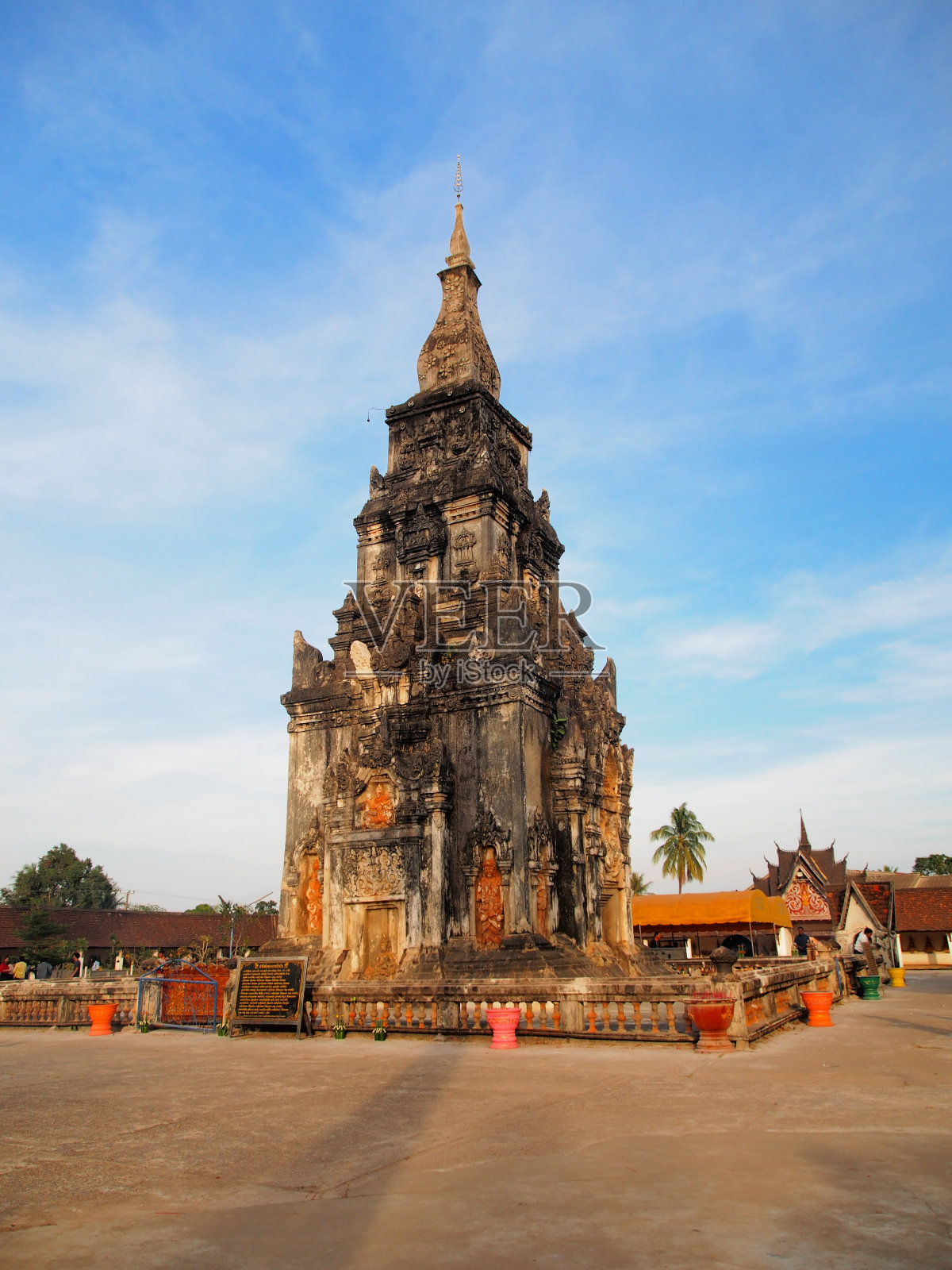 普拉·塔特·英格洪，萨凡纳赫特，老挝照片摄影图片