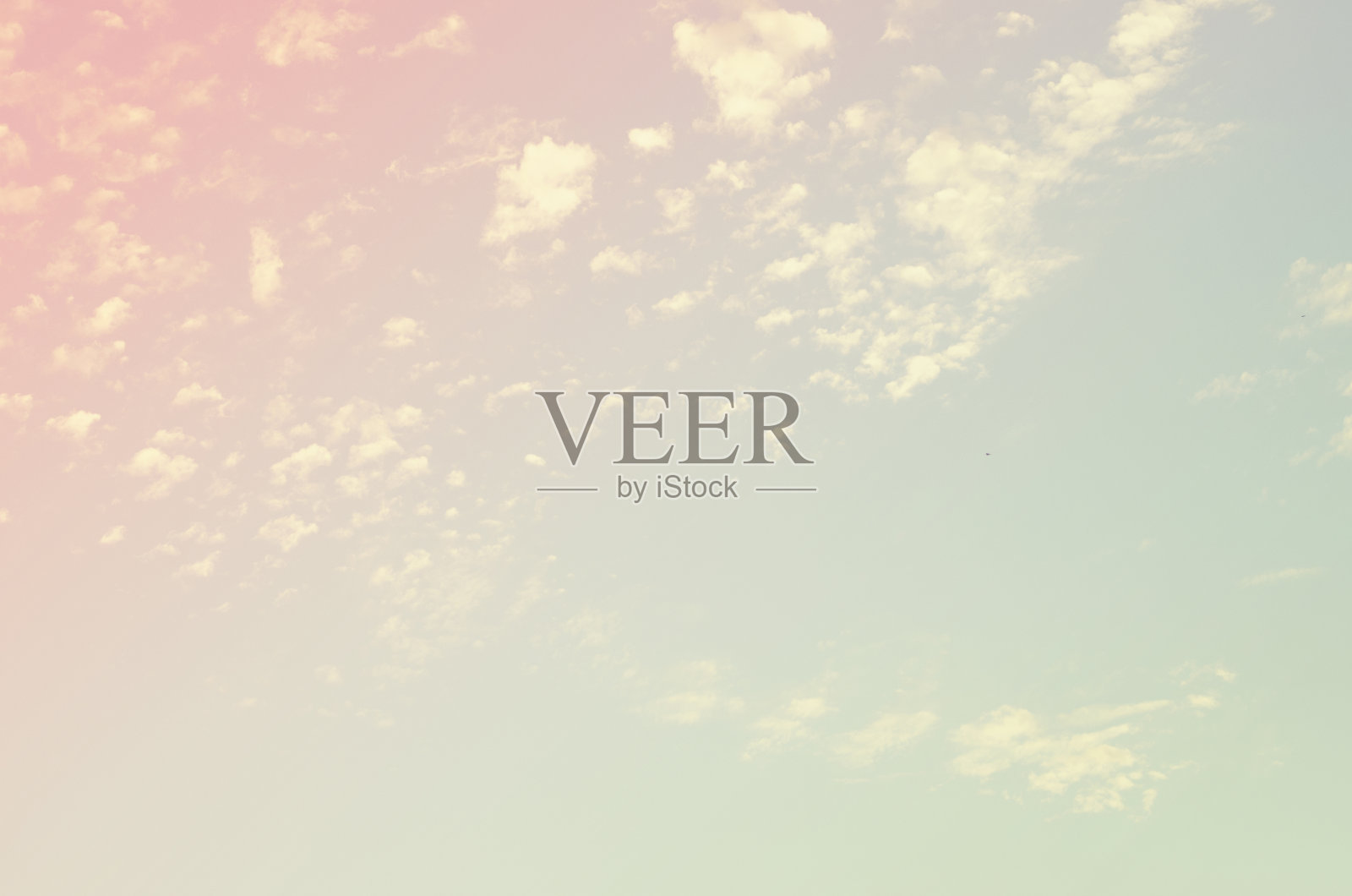 复古天空纹理粉彩照片摄影图片