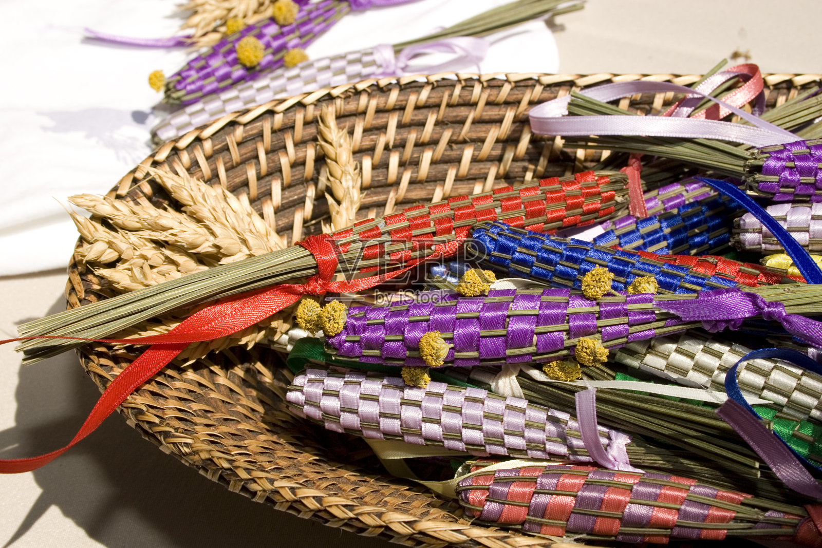 薰衣草插花照片摄影图片