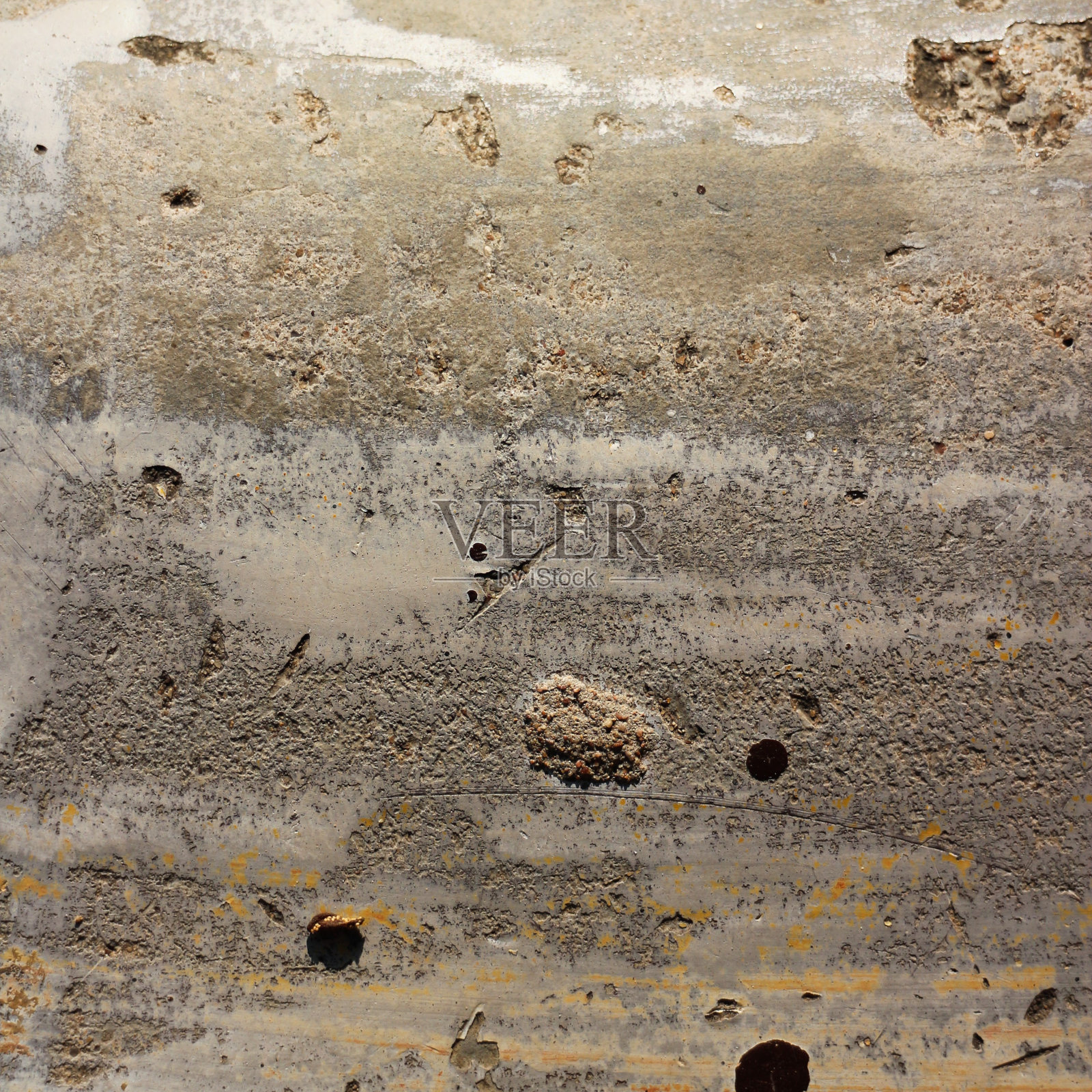 近距离观察灰色油漆的木头照片摄影图片