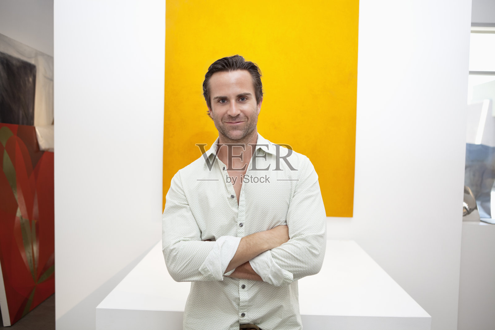 艺术画廊照片摄影图片