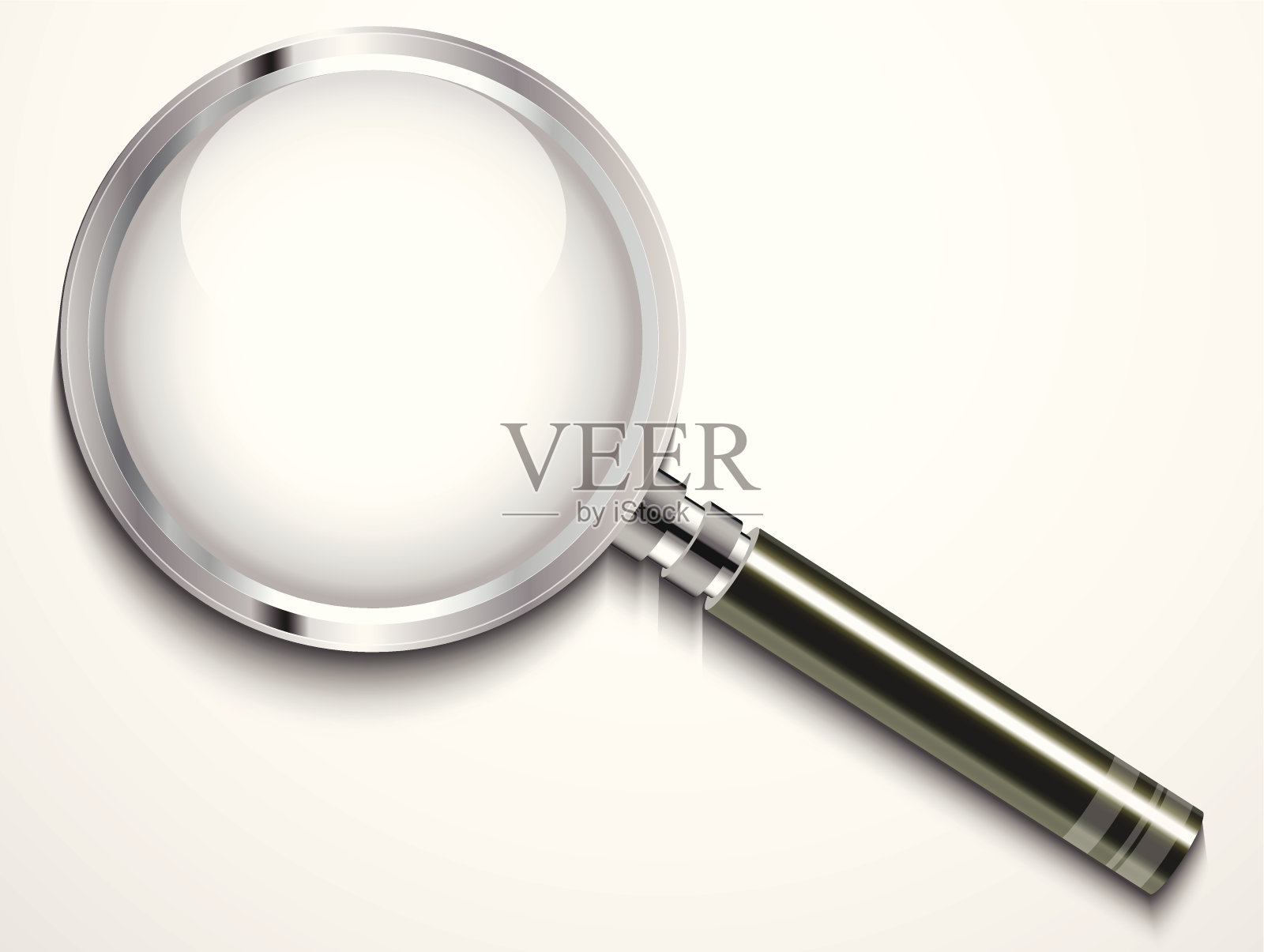 放大镜插画图片素材