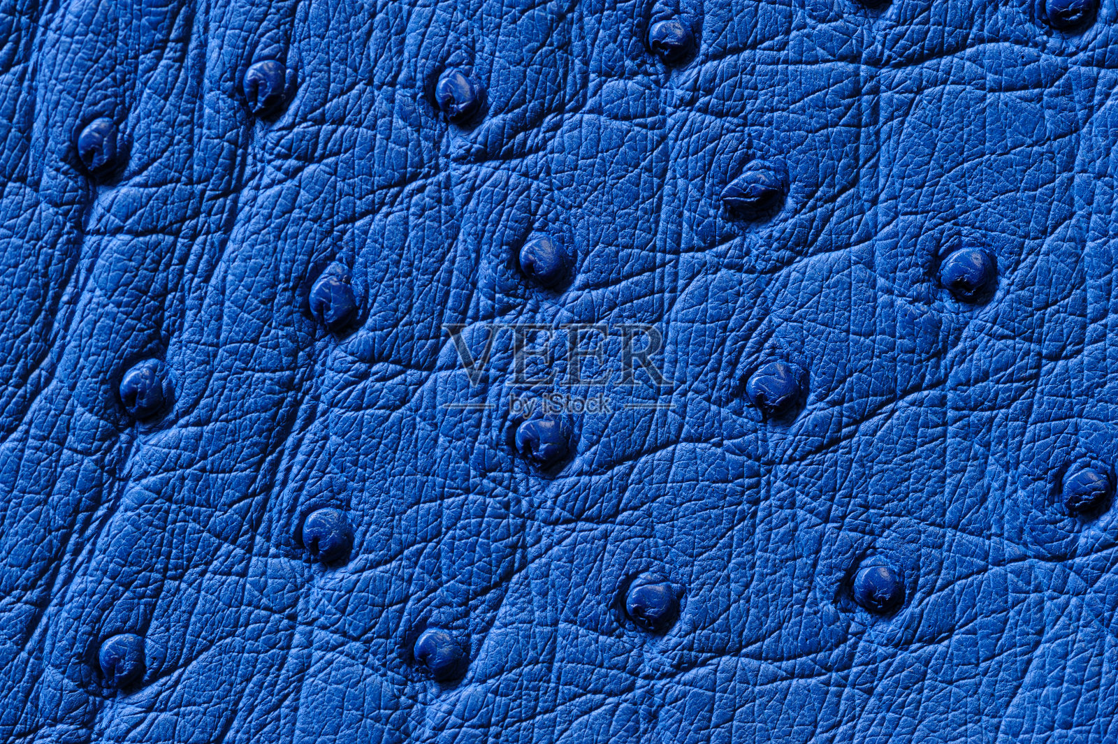 无缝蓝色皮革纹理的特写照片摄影图片