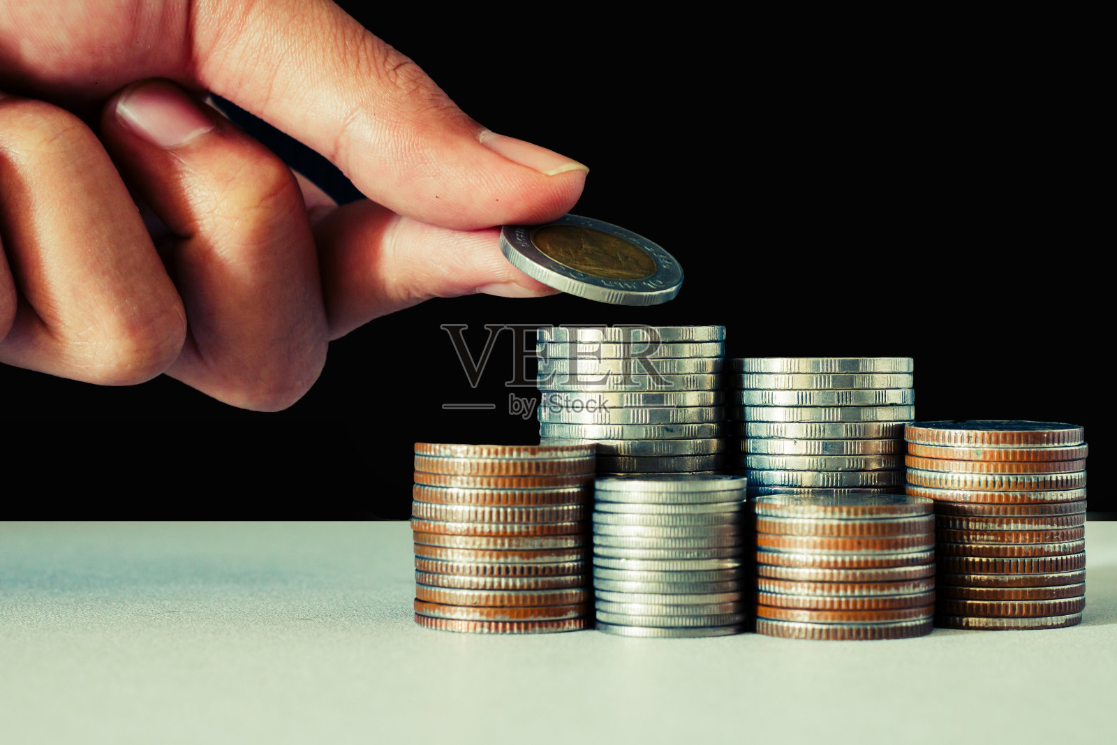 存钱的概念照片摄影图片