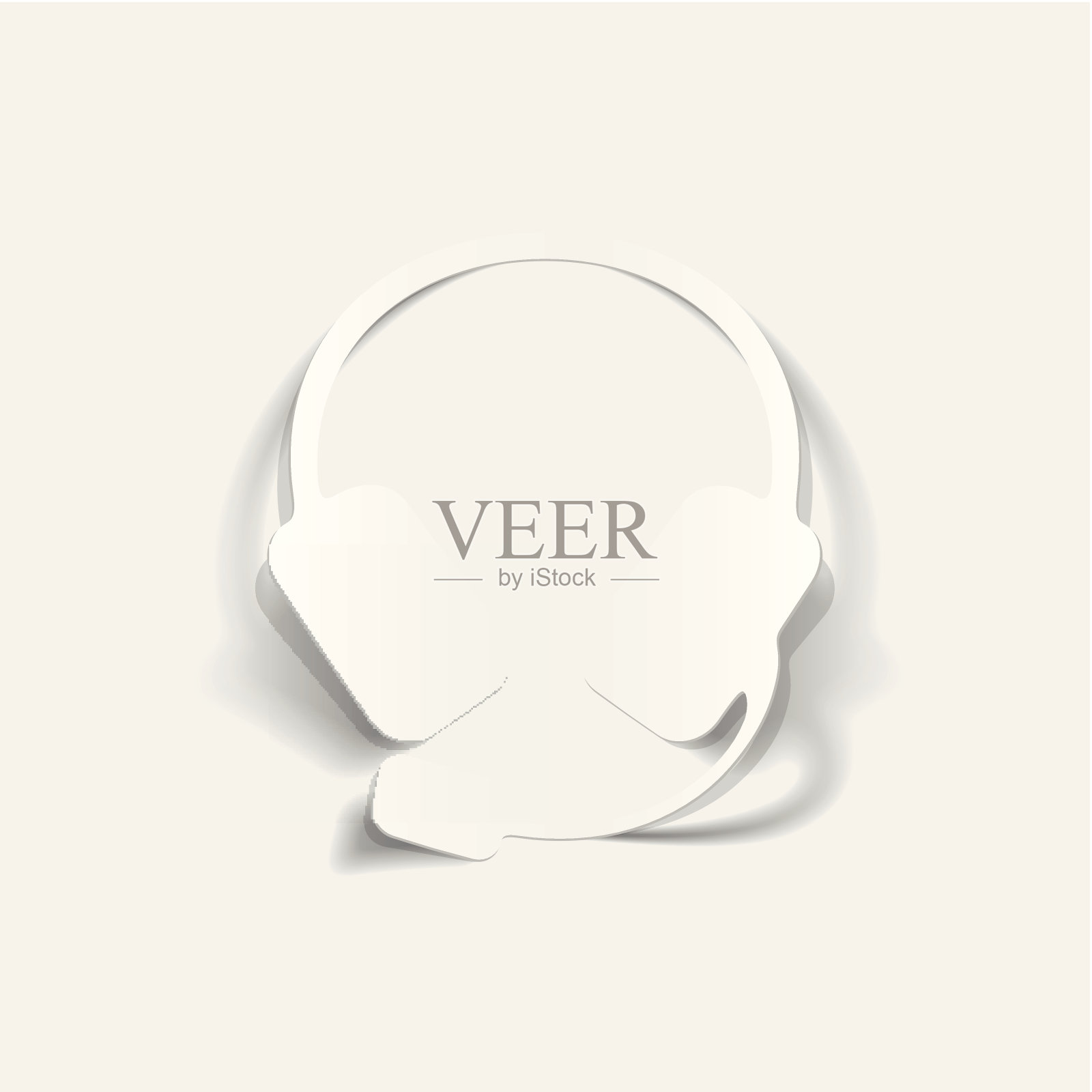 写实设计元素:耳机插画图片素材