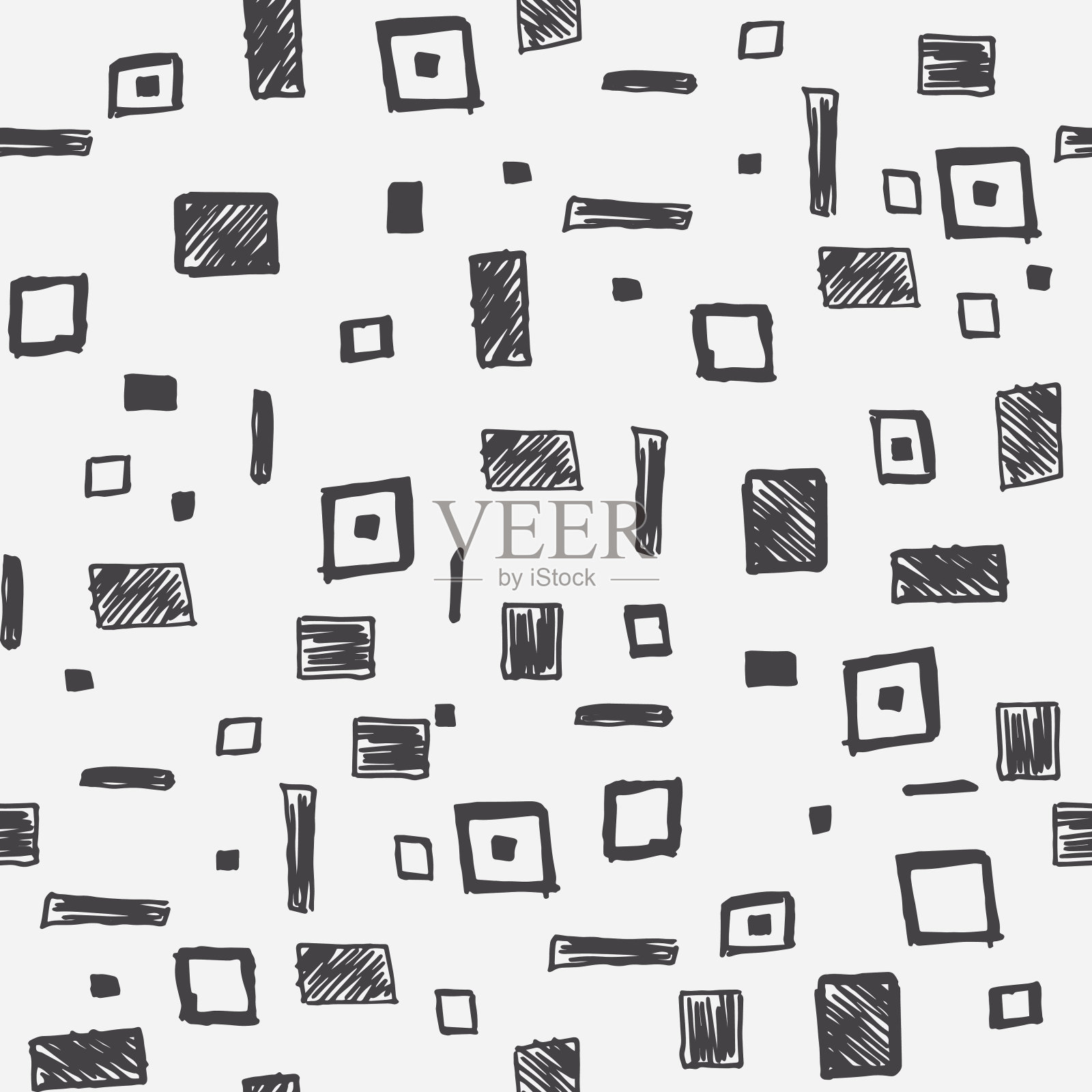 矢量无缝几何图形设计模板素材