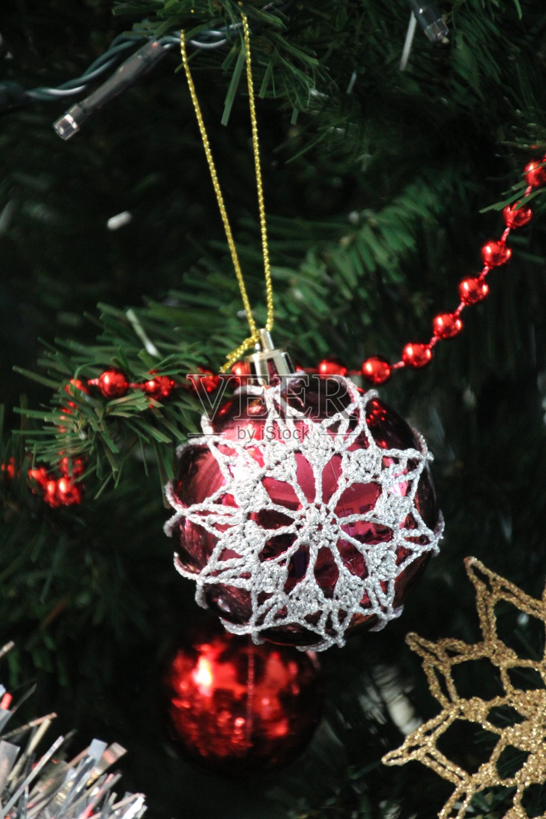 圣诞装饰品照片摄影图片