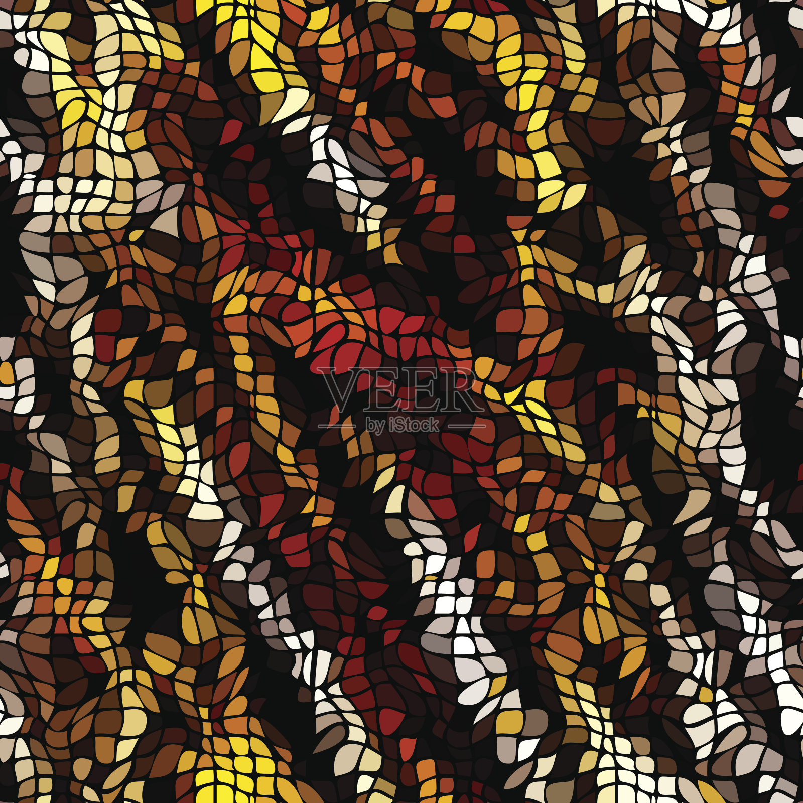 无缝镶嵌模式插画图片素材