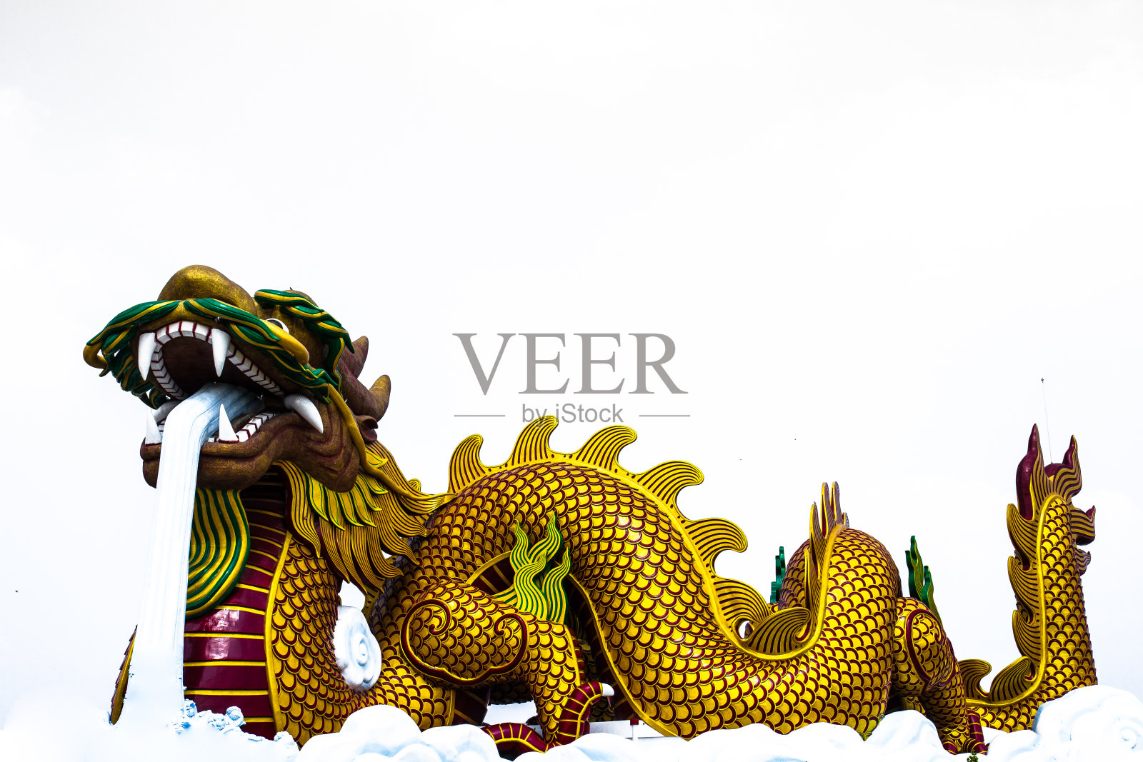 龙的雕像照片摄影图片