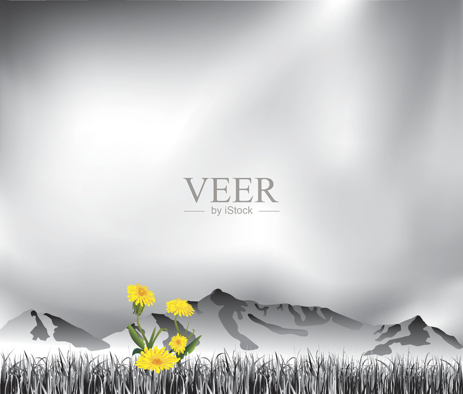 自然背景插画图片素材