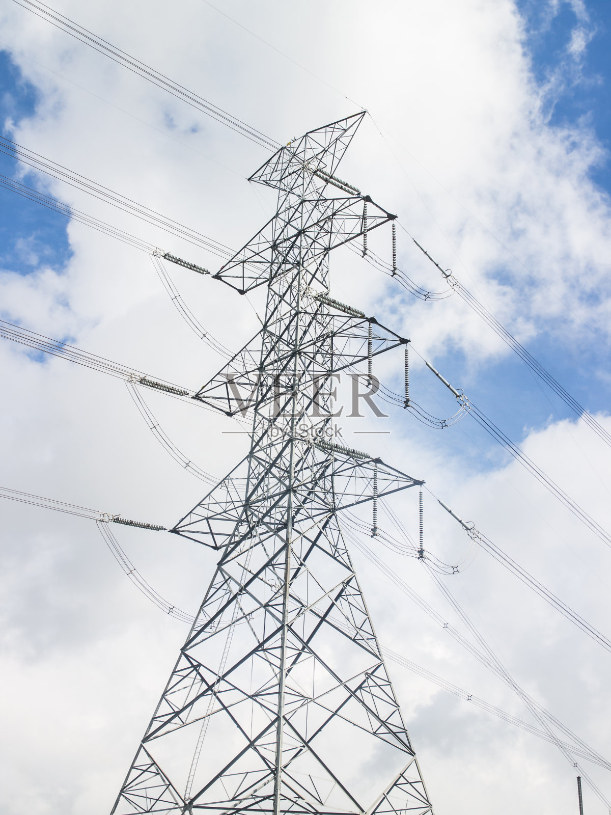 高电压。高照片摄影图片