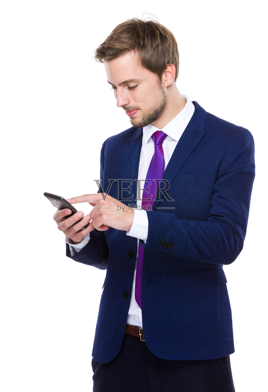 使用智能手机的商人照片摄影图片