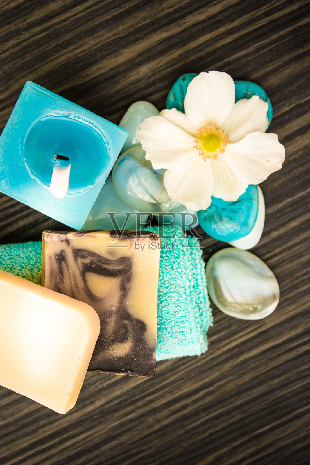 天然温泉设置照片摄影图片