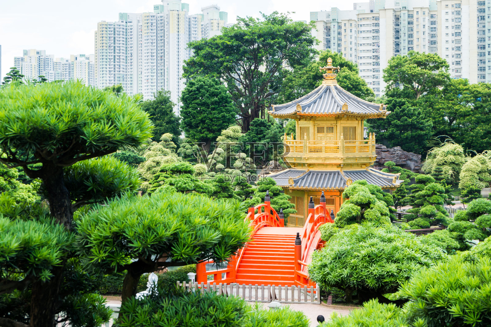 香港赤莲庵唐代金阁照片摄影图片