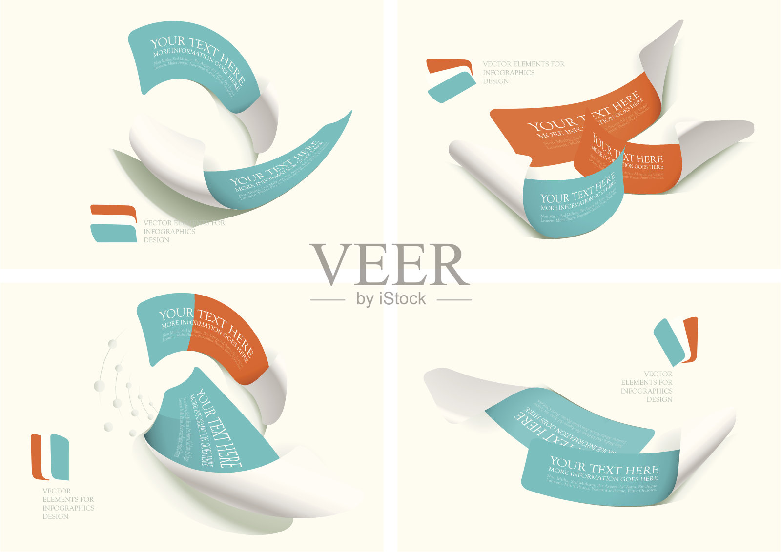 纸Infographics_05插画图片素材