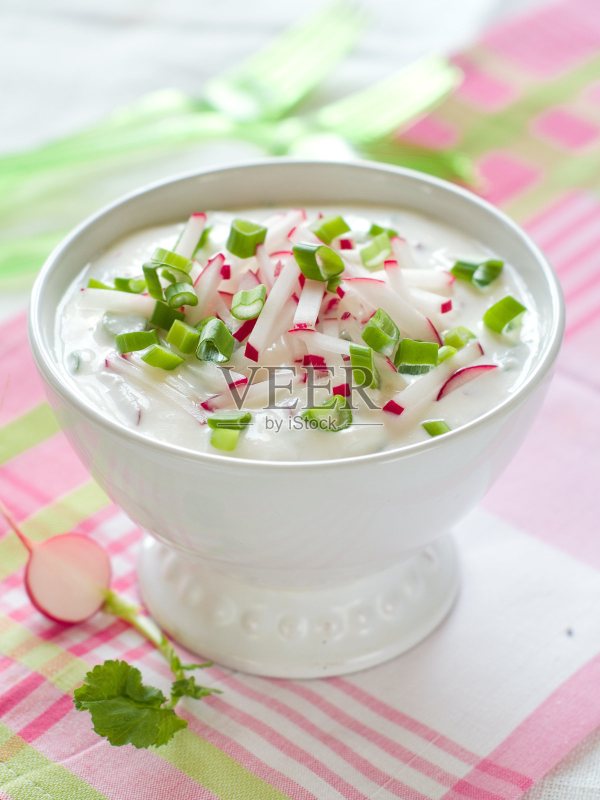 春天沙拉照片摄影图片