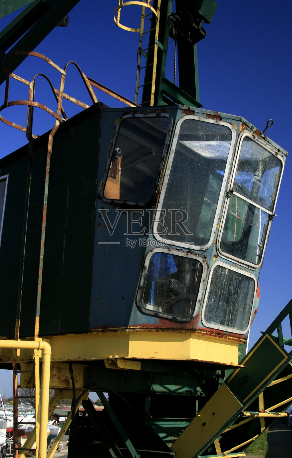 旧起重机照片摄影图片