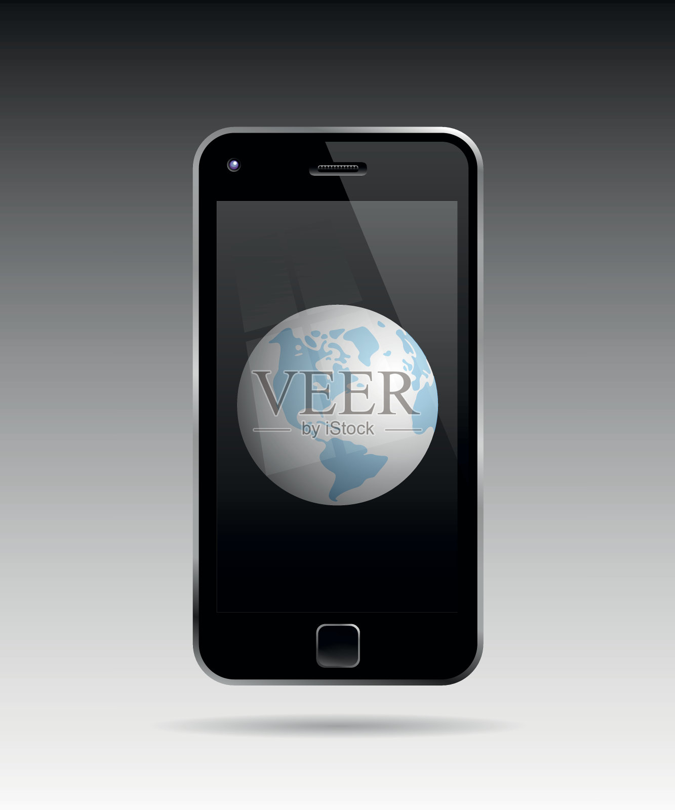 全球移动电话插画图片素材