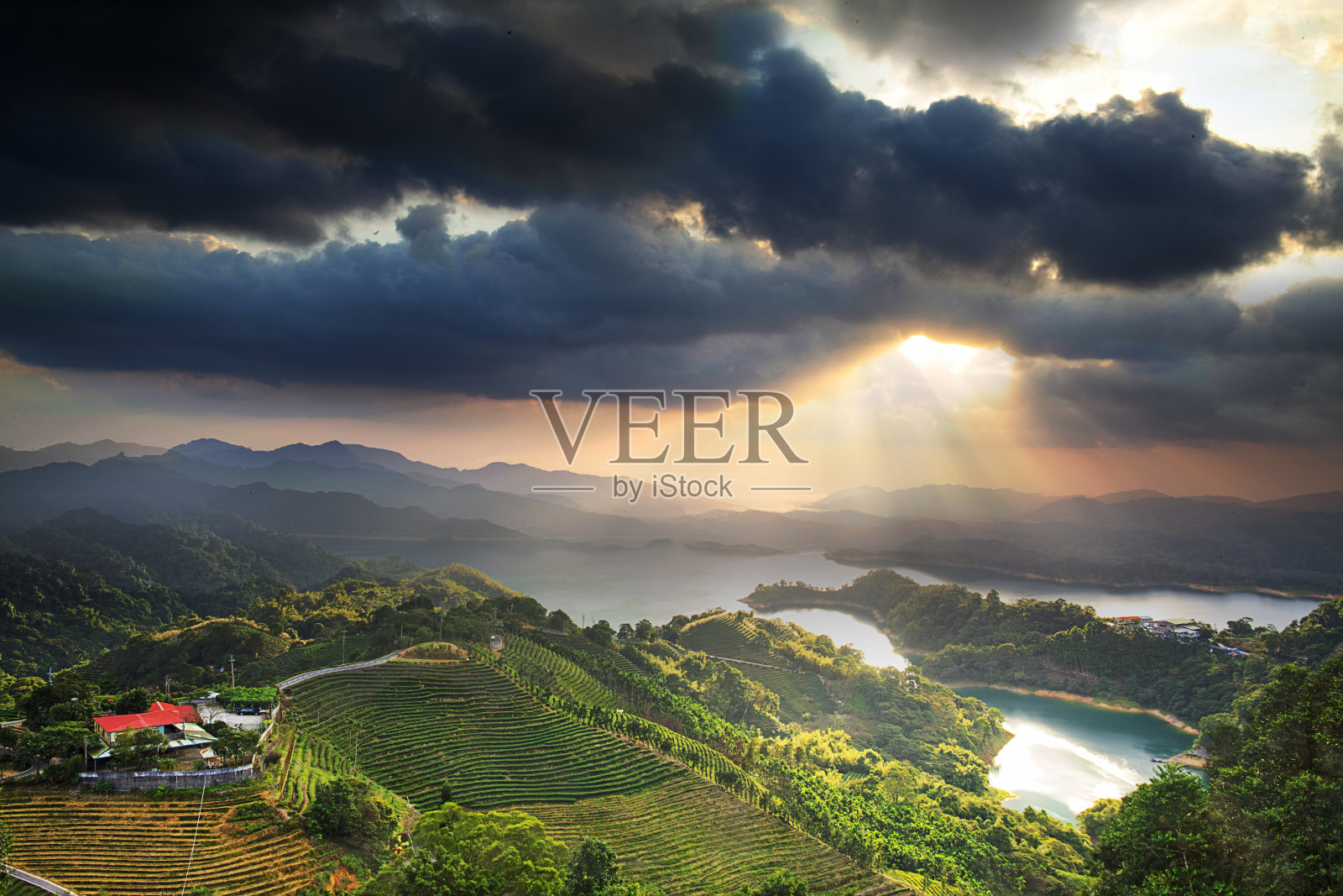 高山景色优美照片摄影图片