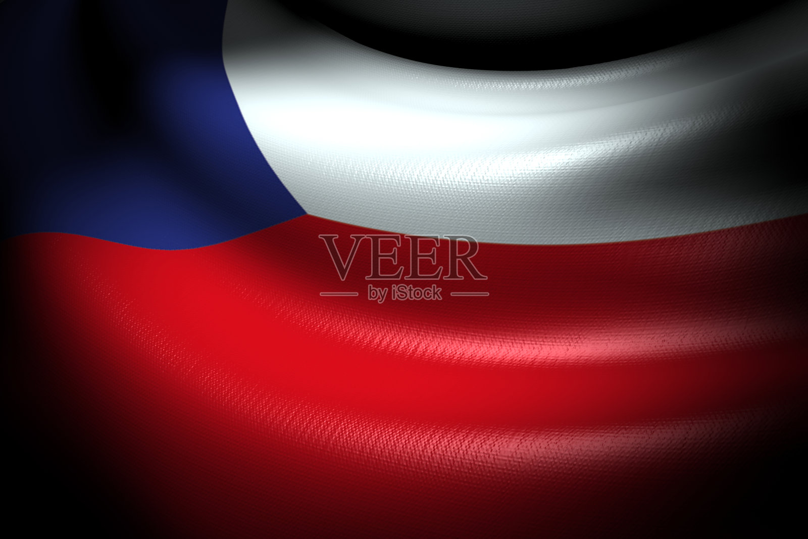 捷克共和国国旗照片摄影图片