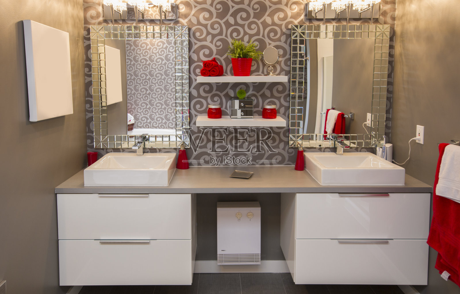 现代浴室照片摄影图片