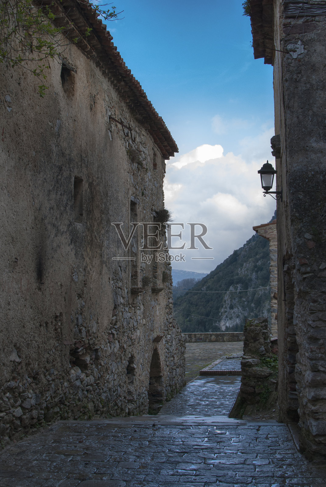中世纪房屋景观照片摄影图片
