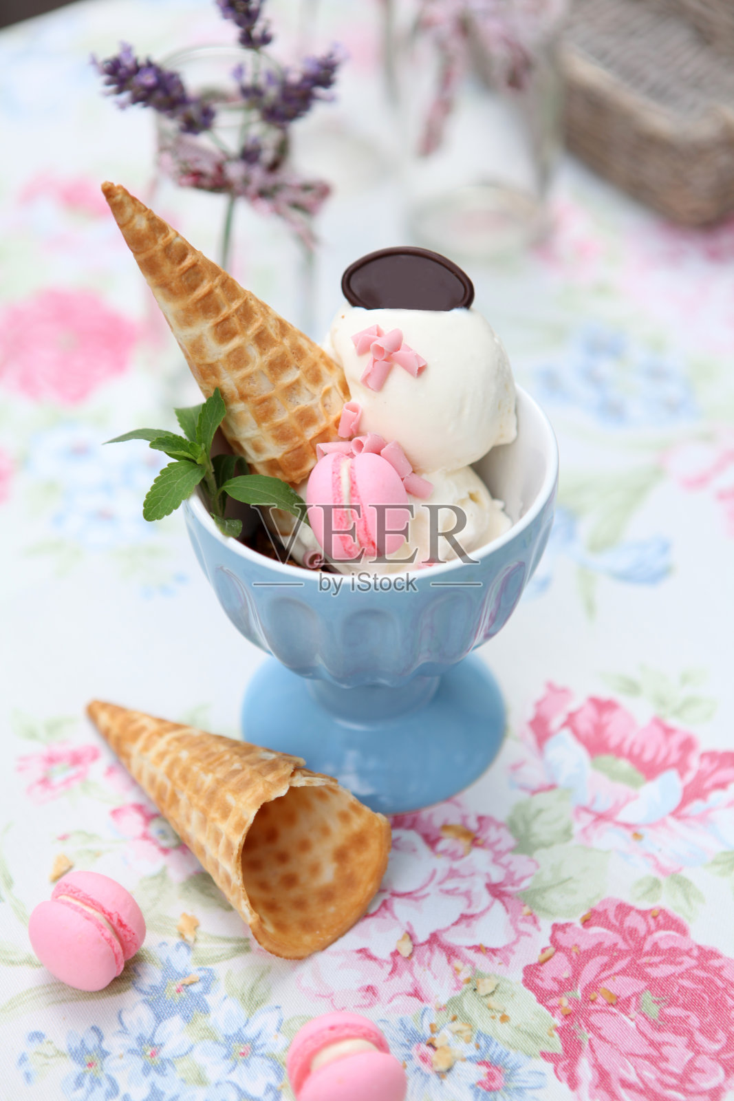 冰淇淋照片摄影图片