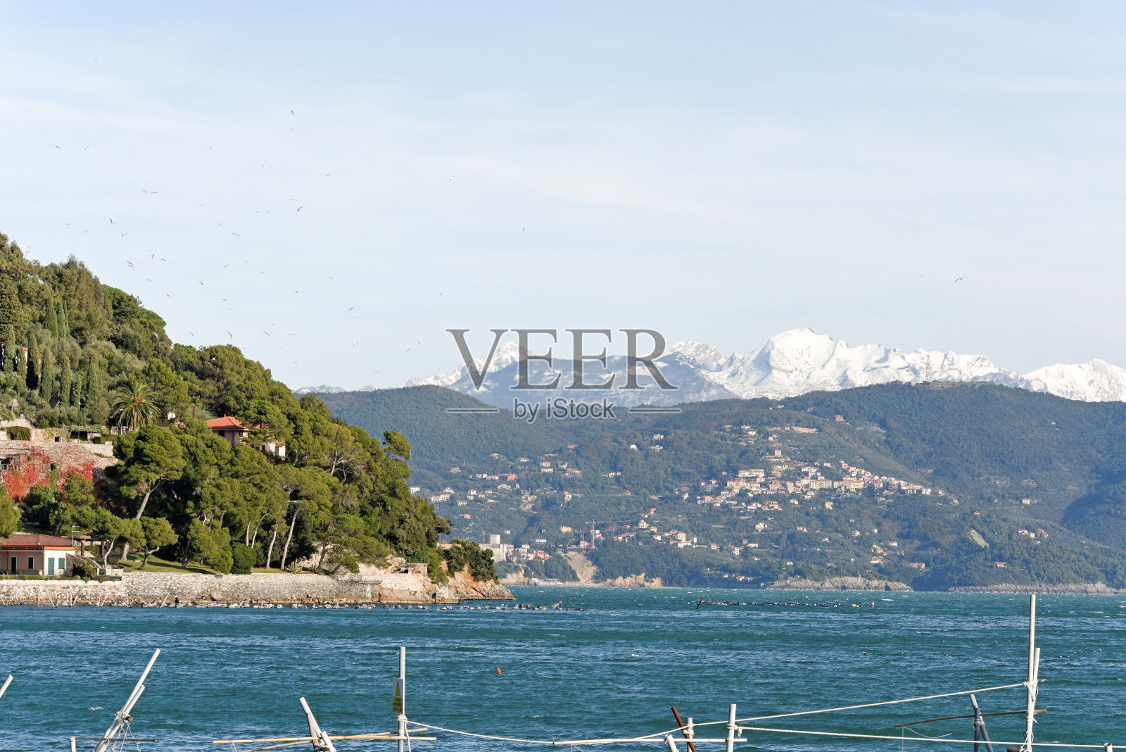 拉斯佩齐亚湾照片摄影图片