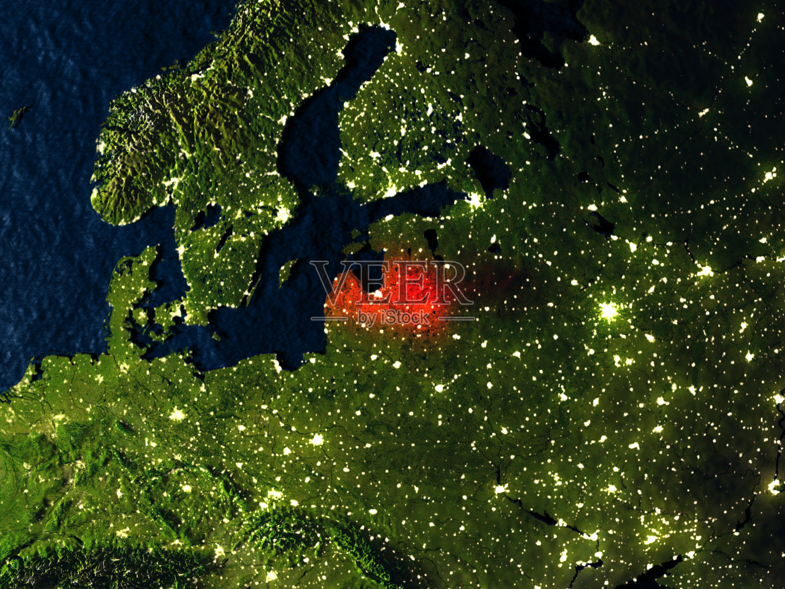 红色的拉脱维亚照片摄影图片