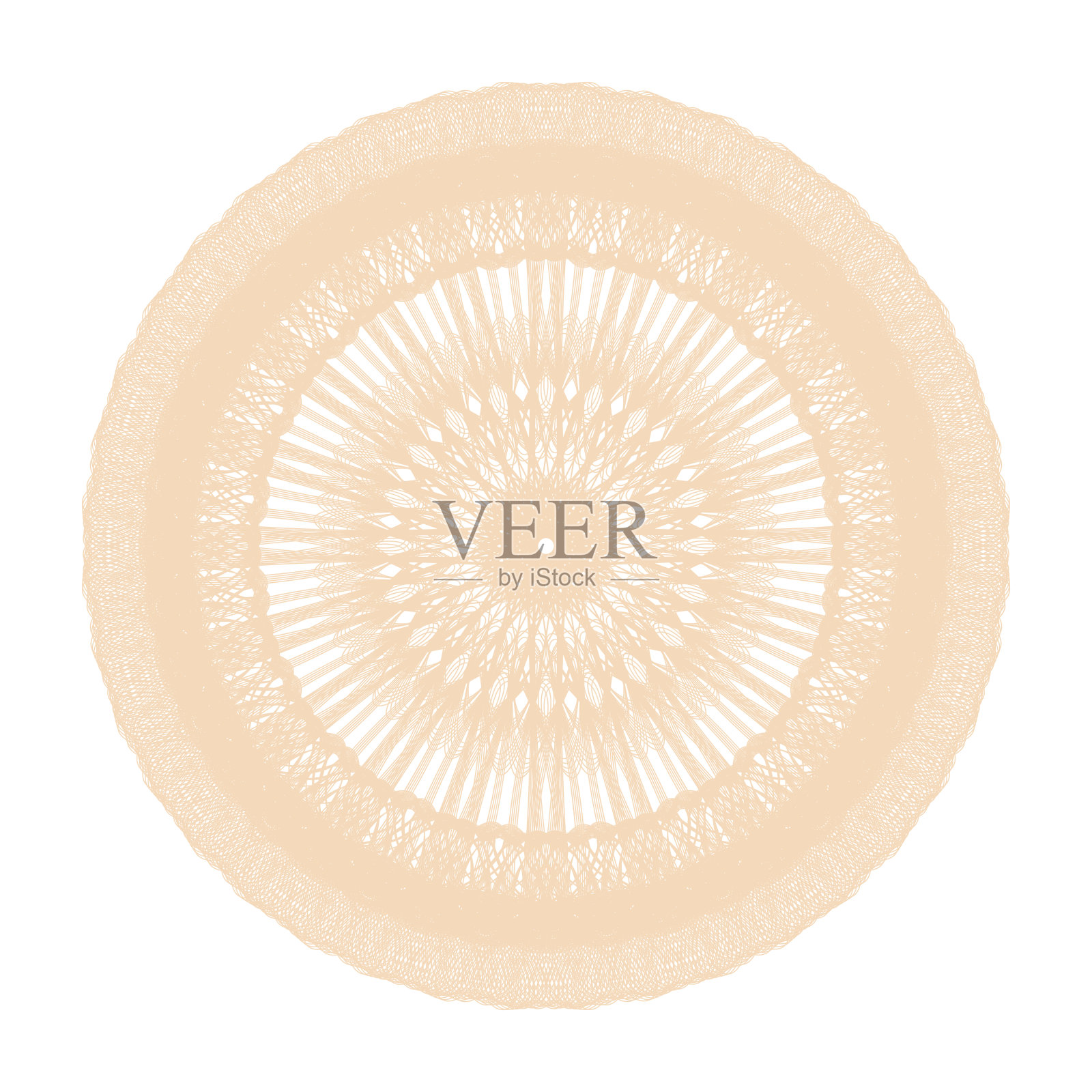 断头台图案的玫瑰花形游戏钱或其他安全文件插画图片素材