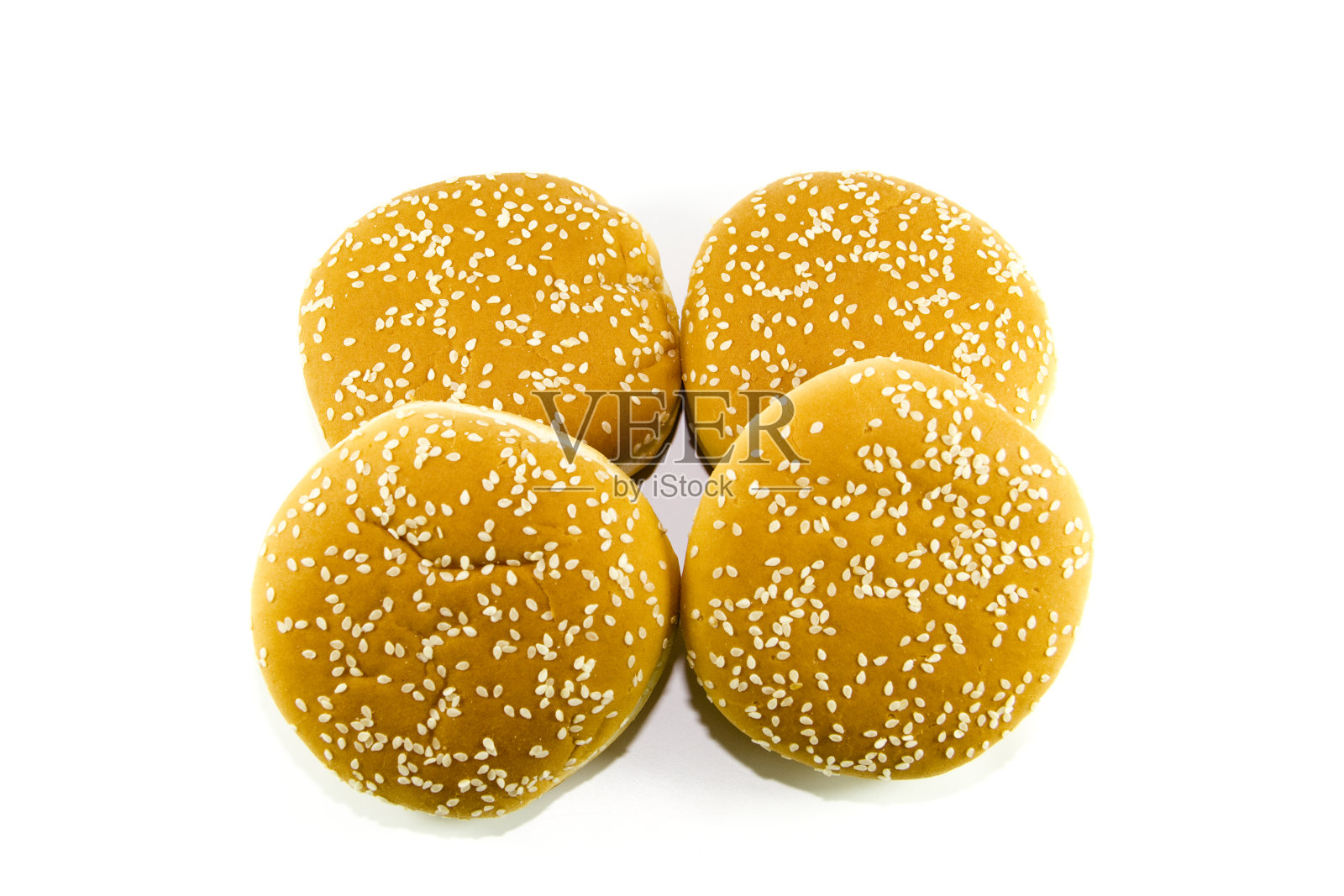 新鲜出炉的汉堡面包卷照片摄影图片