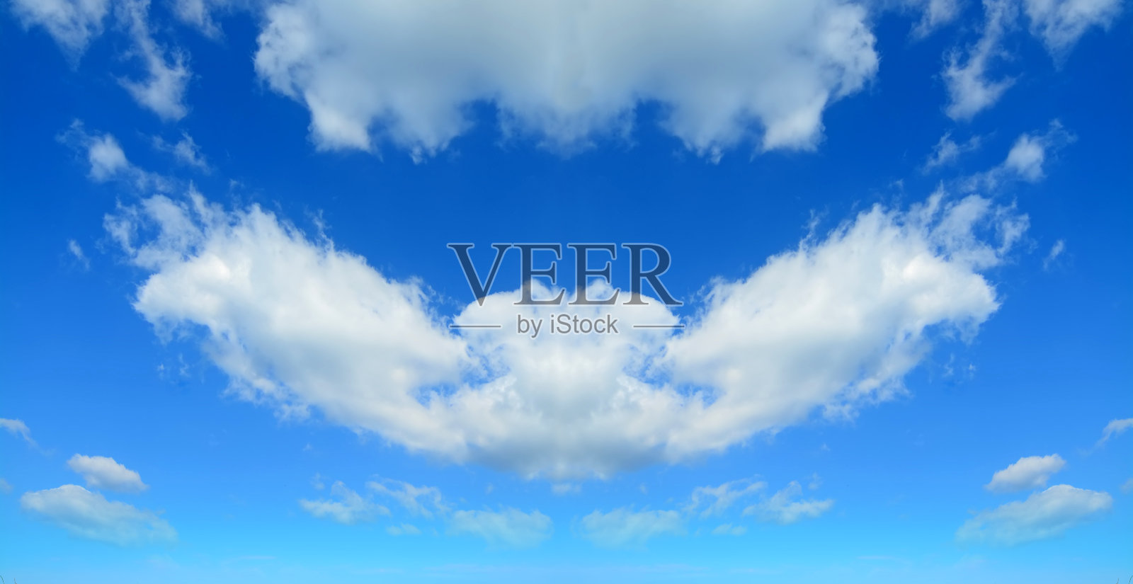 对称的云照片摄影图片