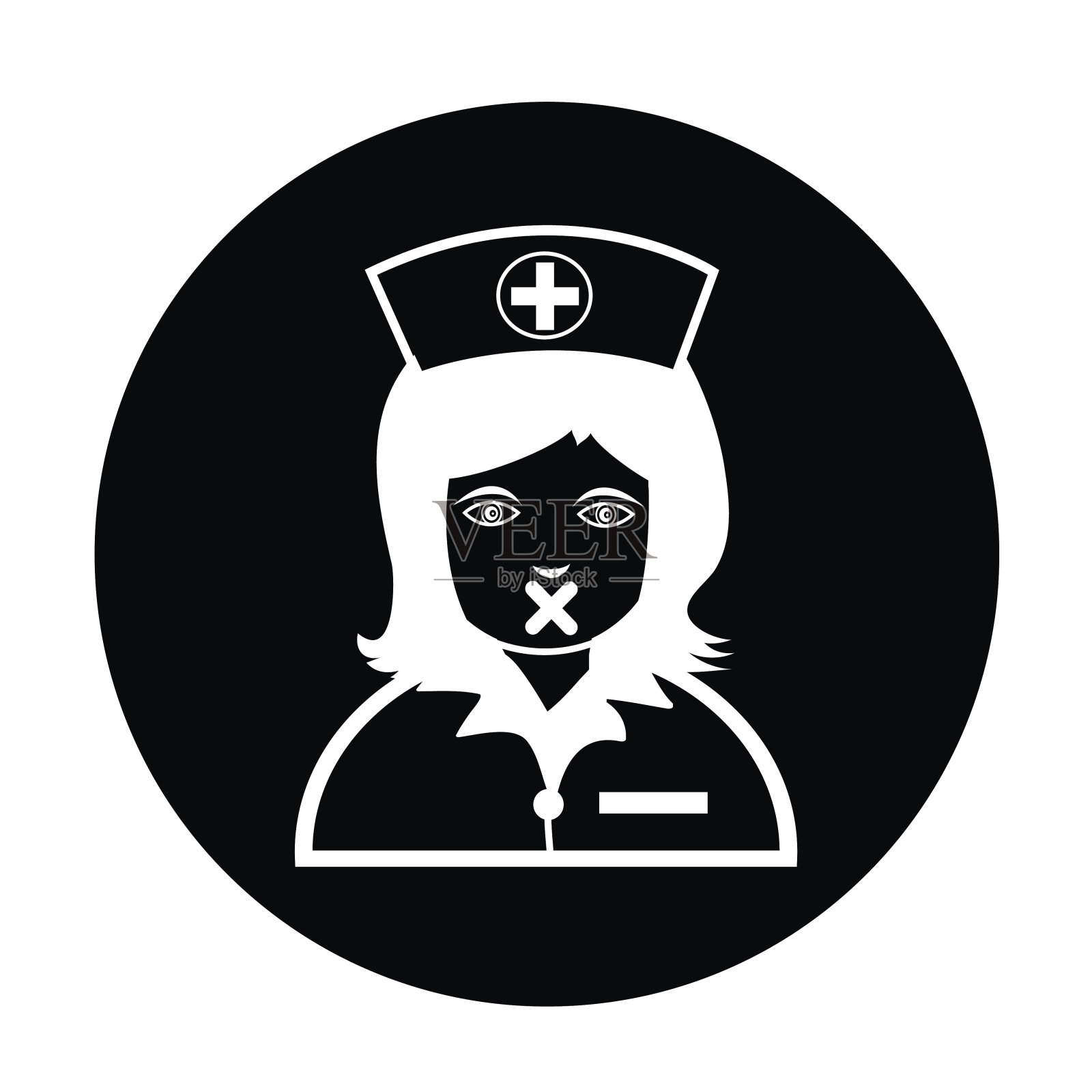 护士图标插画图片素材