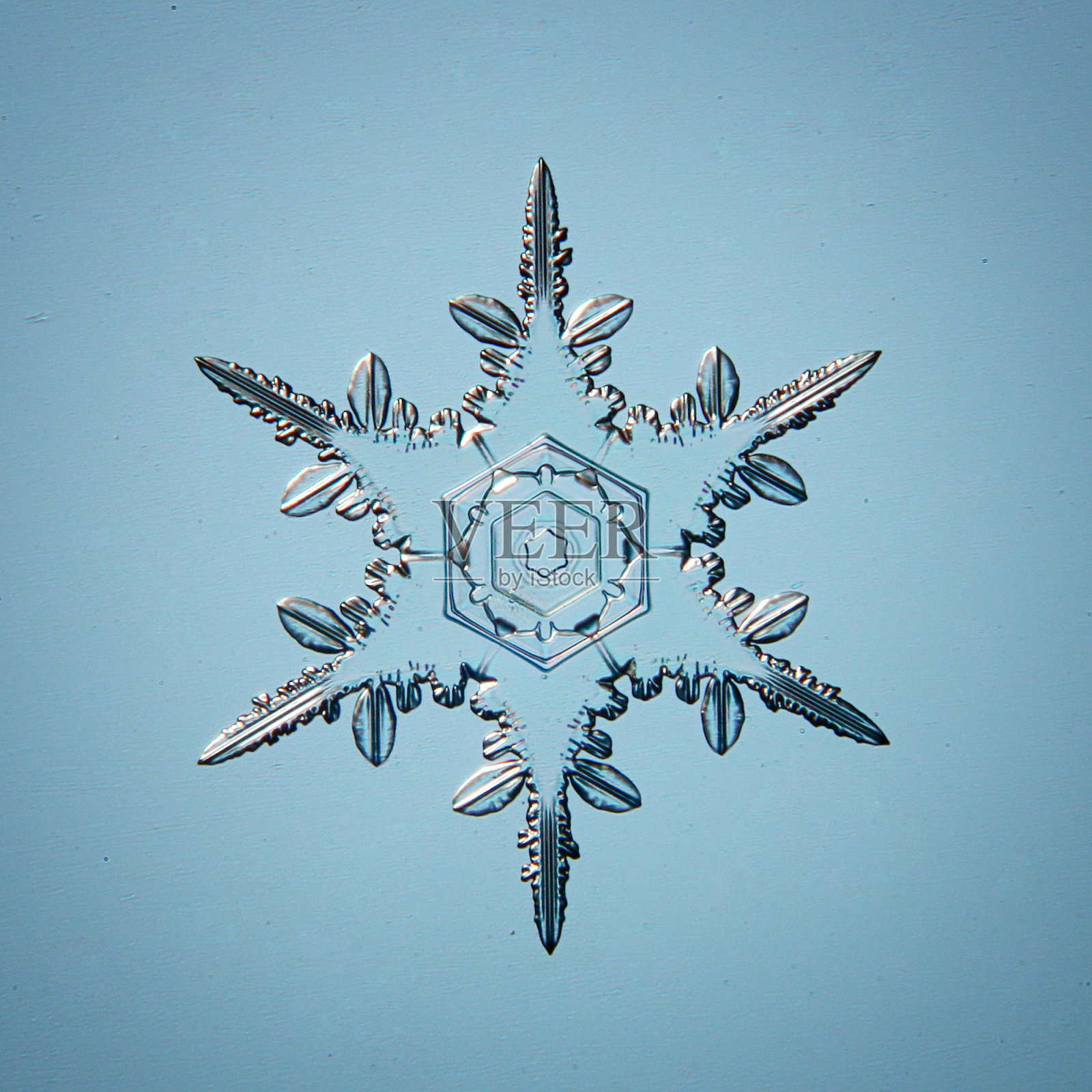 雪花水晶自然照片摄影图片