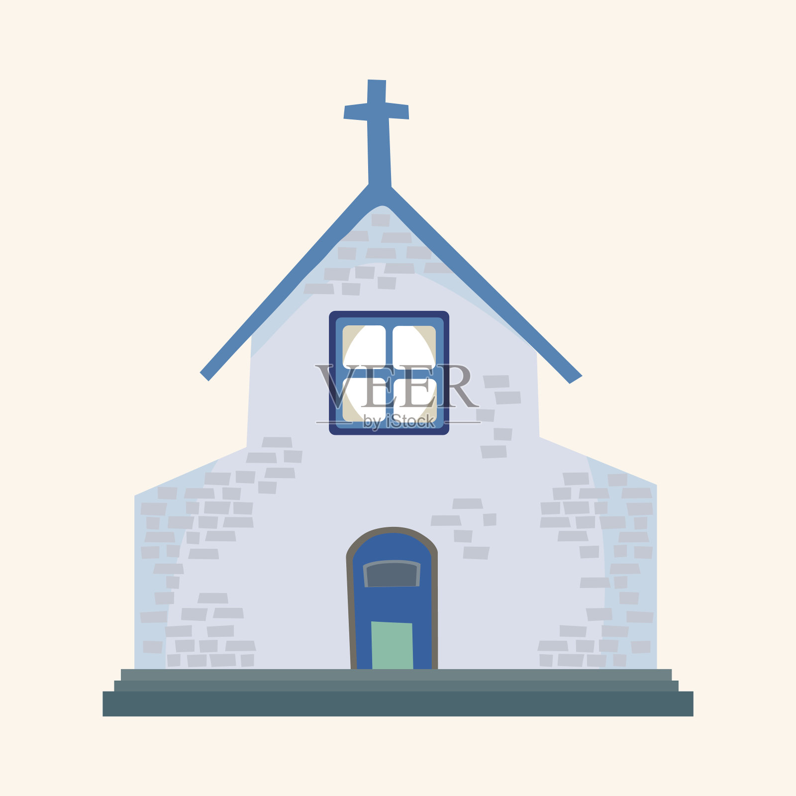 建筑房屋主题元素，eps设计元素图片