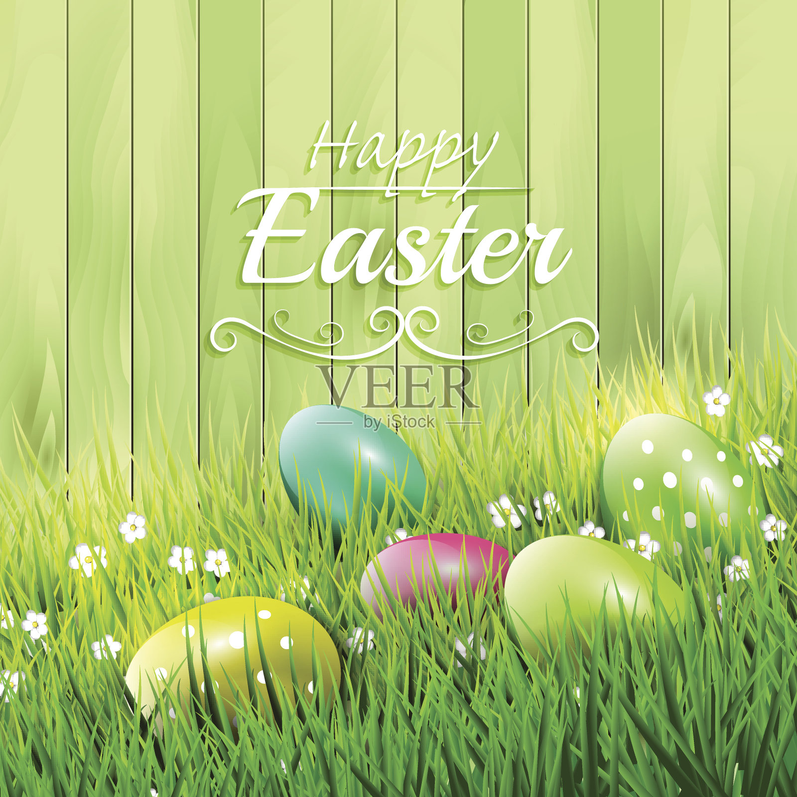 复活节的背景设计模板素材