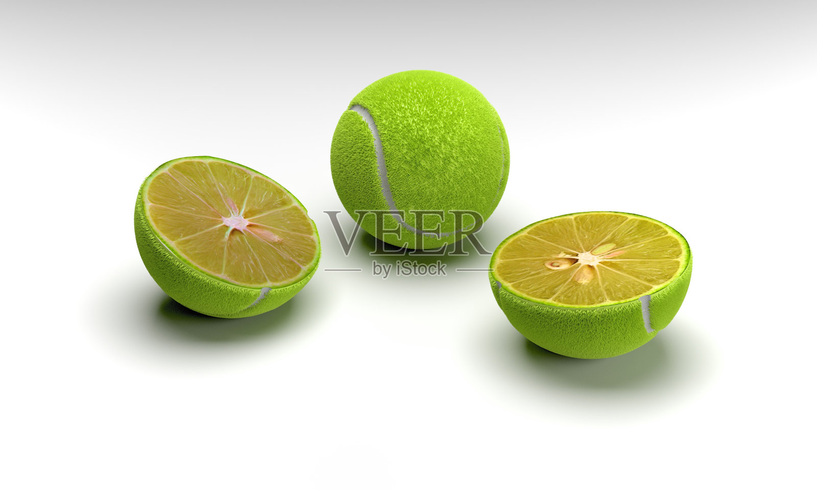 网球柠檬照片摄影图片