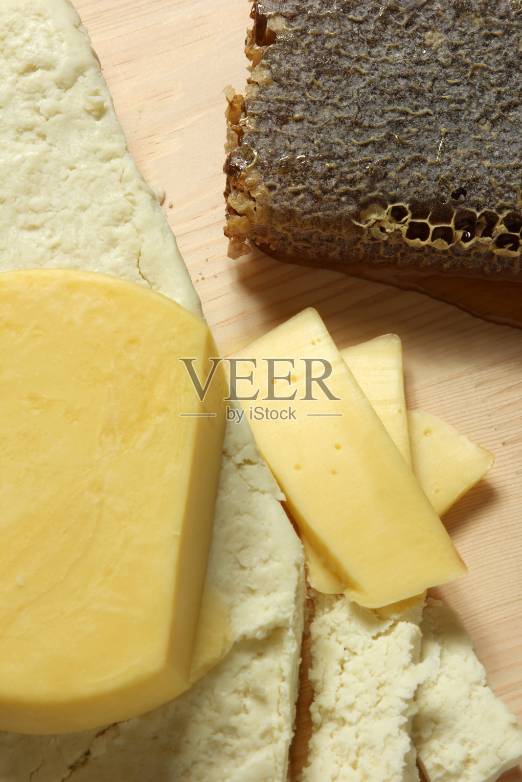 蜂蜜和奶酪照片摄影图片