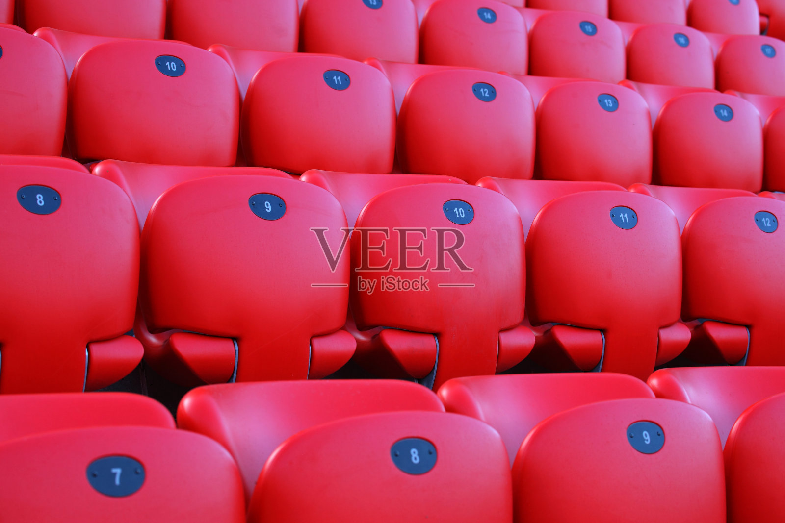 红色座位照片摄影图片