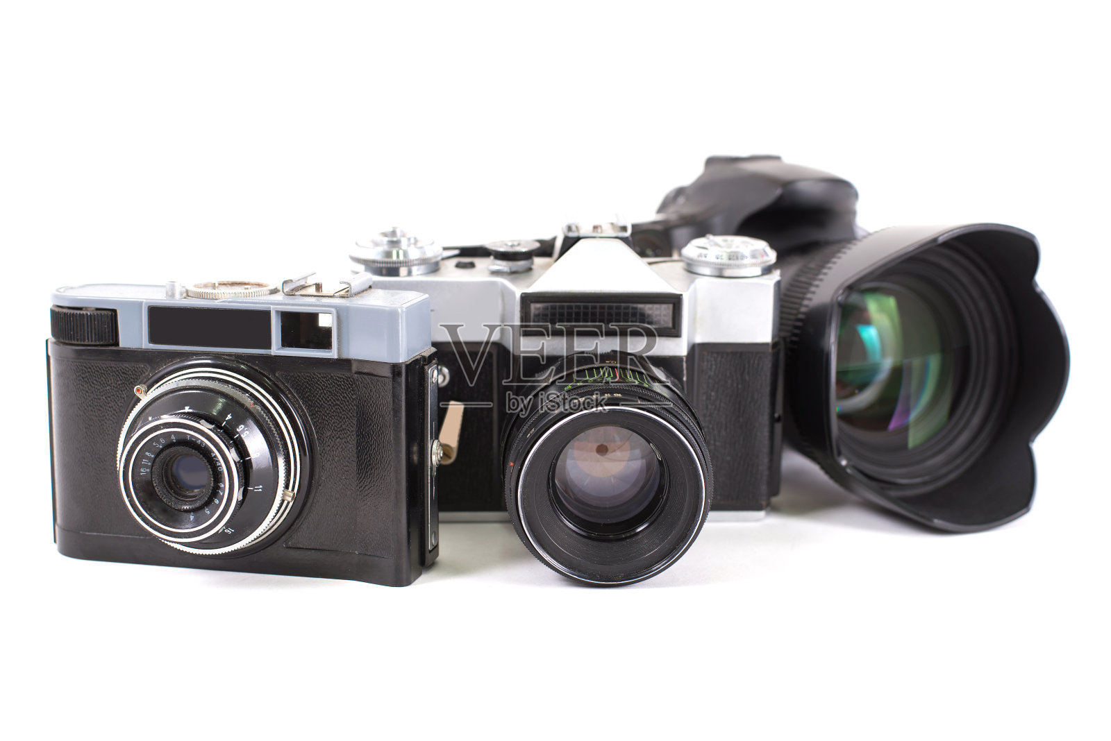 摄像机孤立在白色背景上照片摄影图片