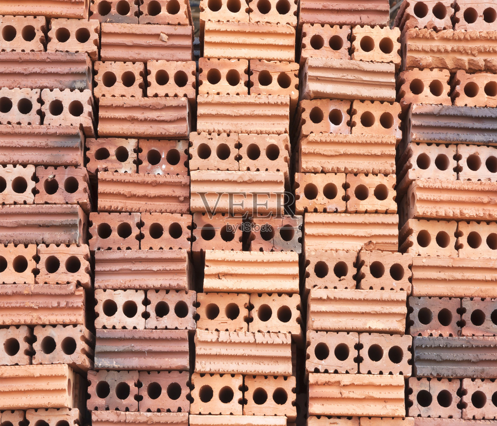 一堆旧红砖照片摄影图片