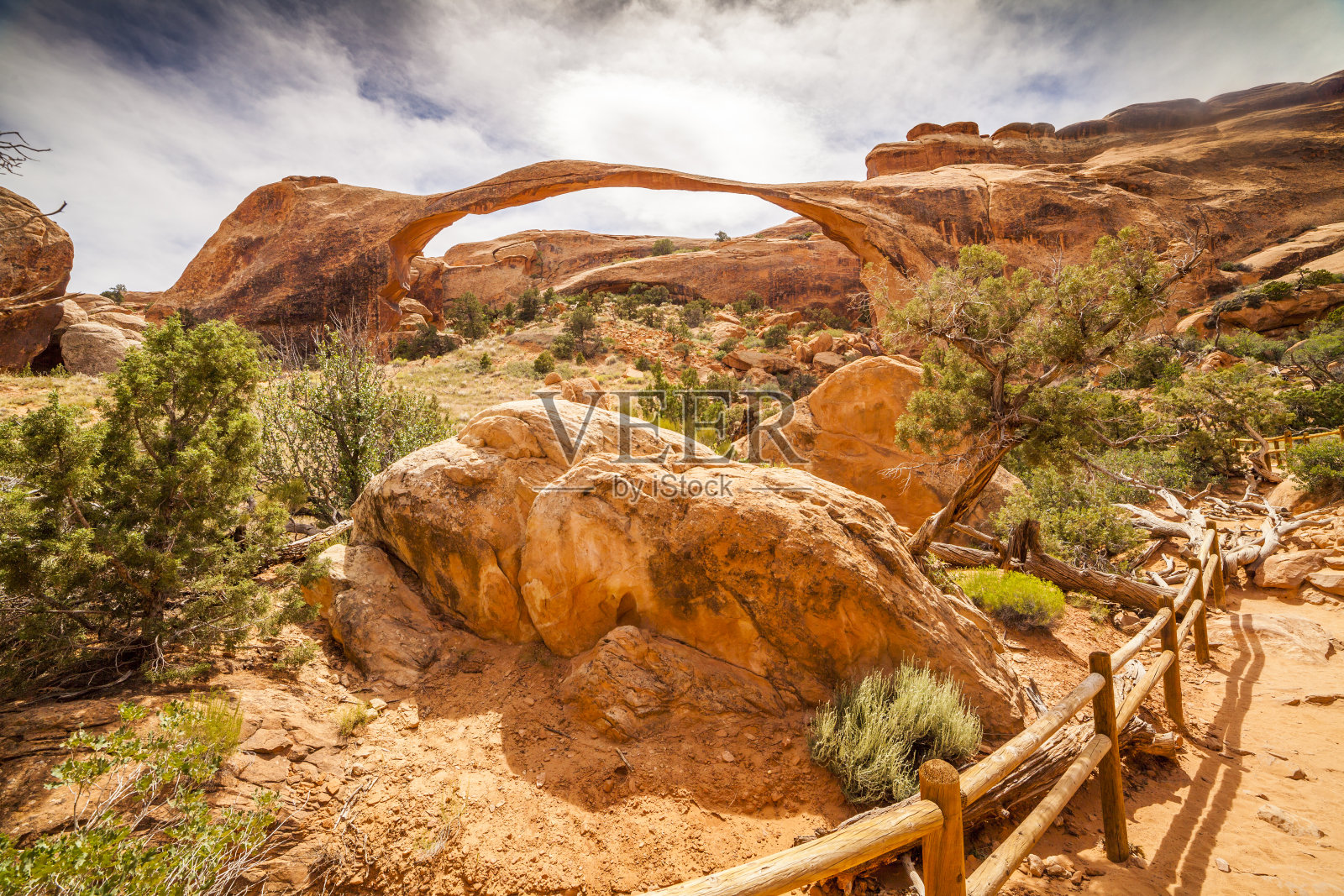 最大的景观拱门国家公园，犹他州照片摄影图片