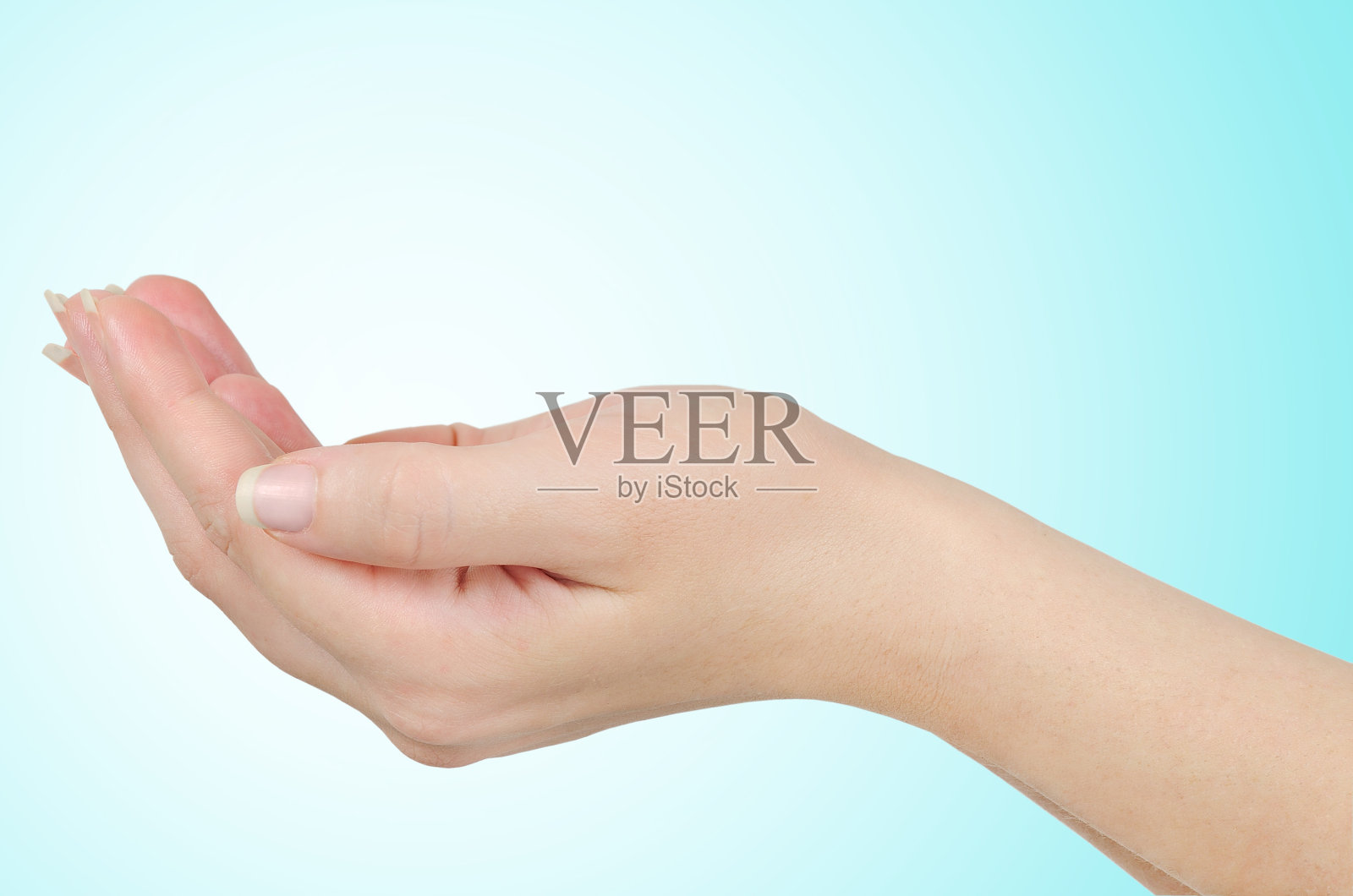 张开的手照片摄影图片