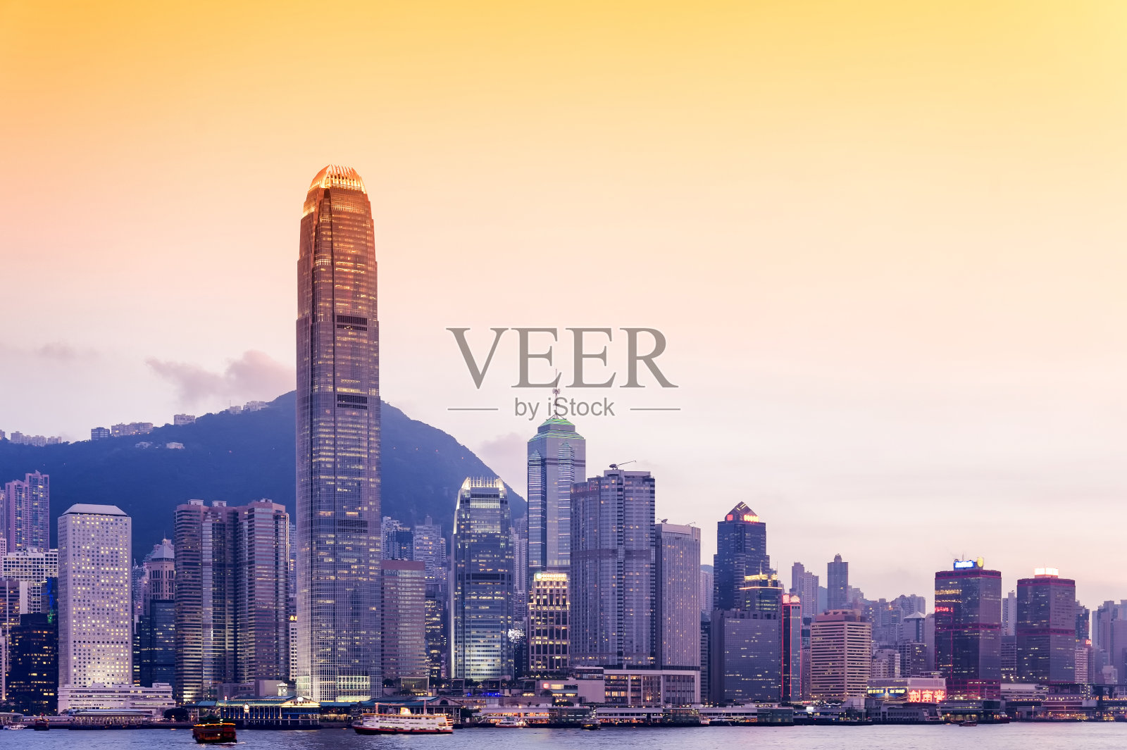 香港的城市照片摄影图片