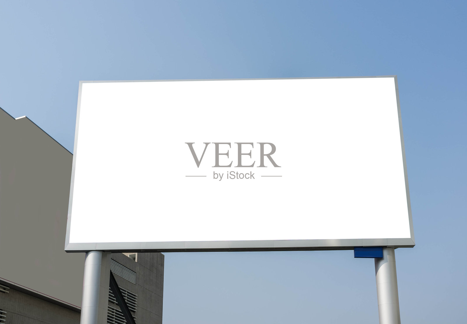 空白的LED广告牌照片摄影图片