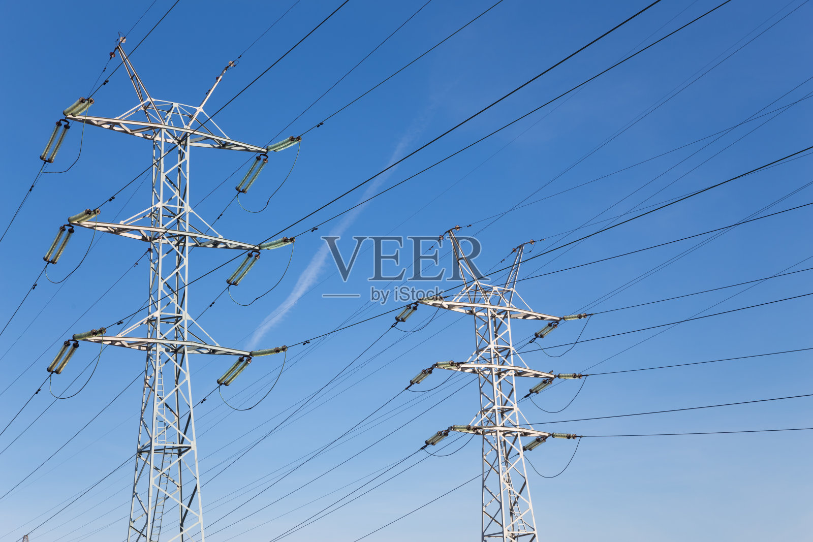 带电缆的邮局照片摄影图片